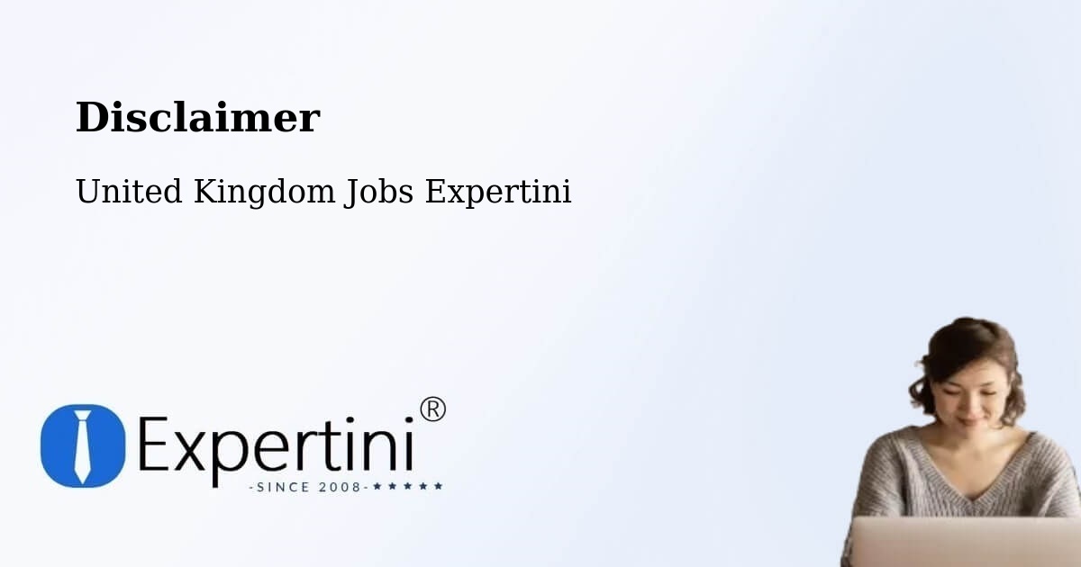 Disclaimer – Wareham - United Kingdom Jobs Expertini